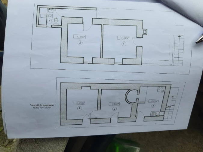 Moradia T2 para Venda em Tabua Planta 1