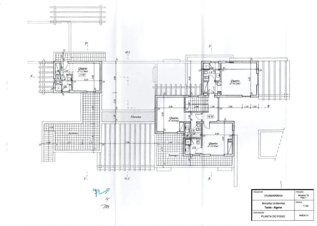 Moradia T6 para Venda em Conceição e Cabanas de Tavira Planta 2