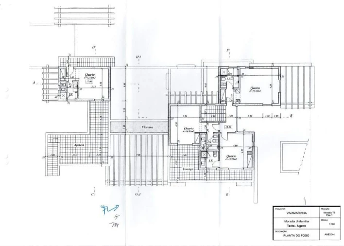 Moradia T6 para Venda em Conceição e Cabanas de Tavira Planta 2