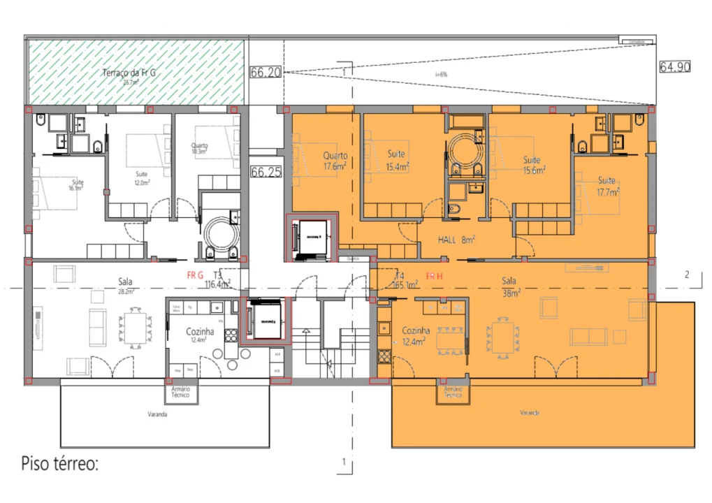 Apartamento T4 para Venda em Santa Clara e Castelo Viegas Foto 3