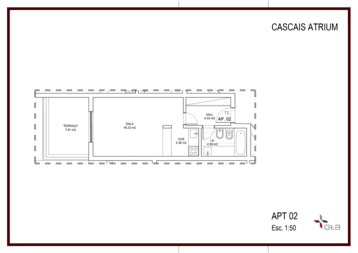 Apartamento T1 para Venda em Cascais e Estoril Foto 22