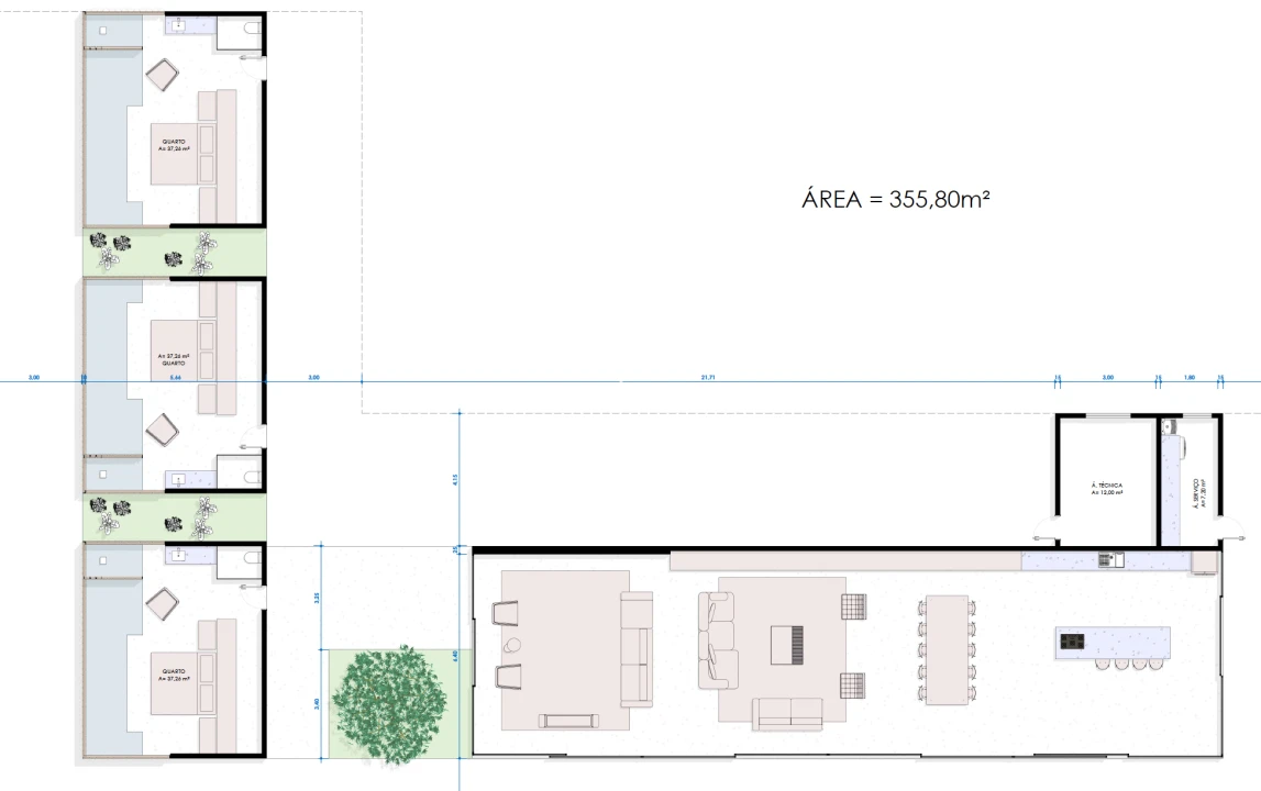 Moradia T3 para Venda em Quarteira Foto 33