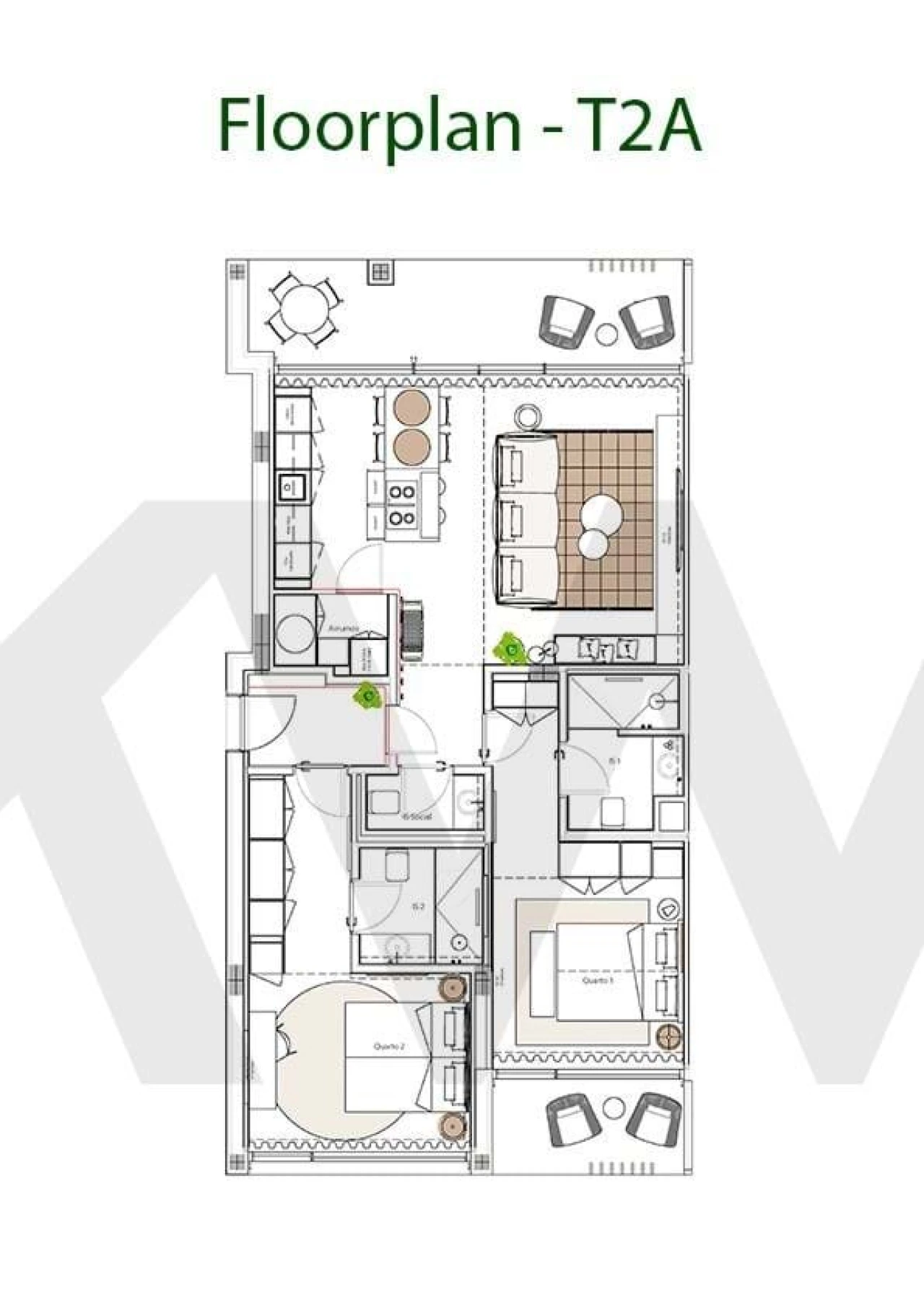Apartamento T2 para Venda em Altura Foto 28