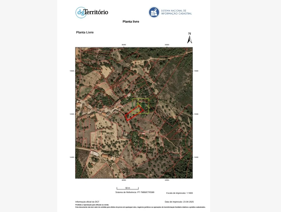 Terreno Agricola ou Rústico para Venda em Santo Andre das Tojeiras Foto 15