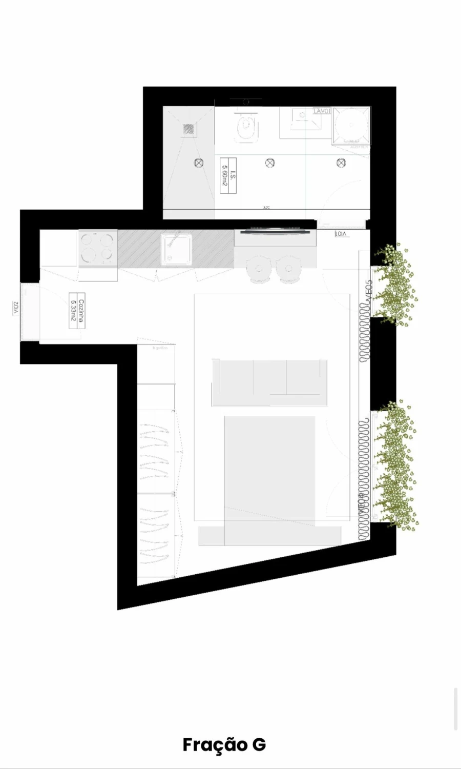 Apartamento T0 para Venda em São Mamede de Infesta e Senhora da Hora Foto 10