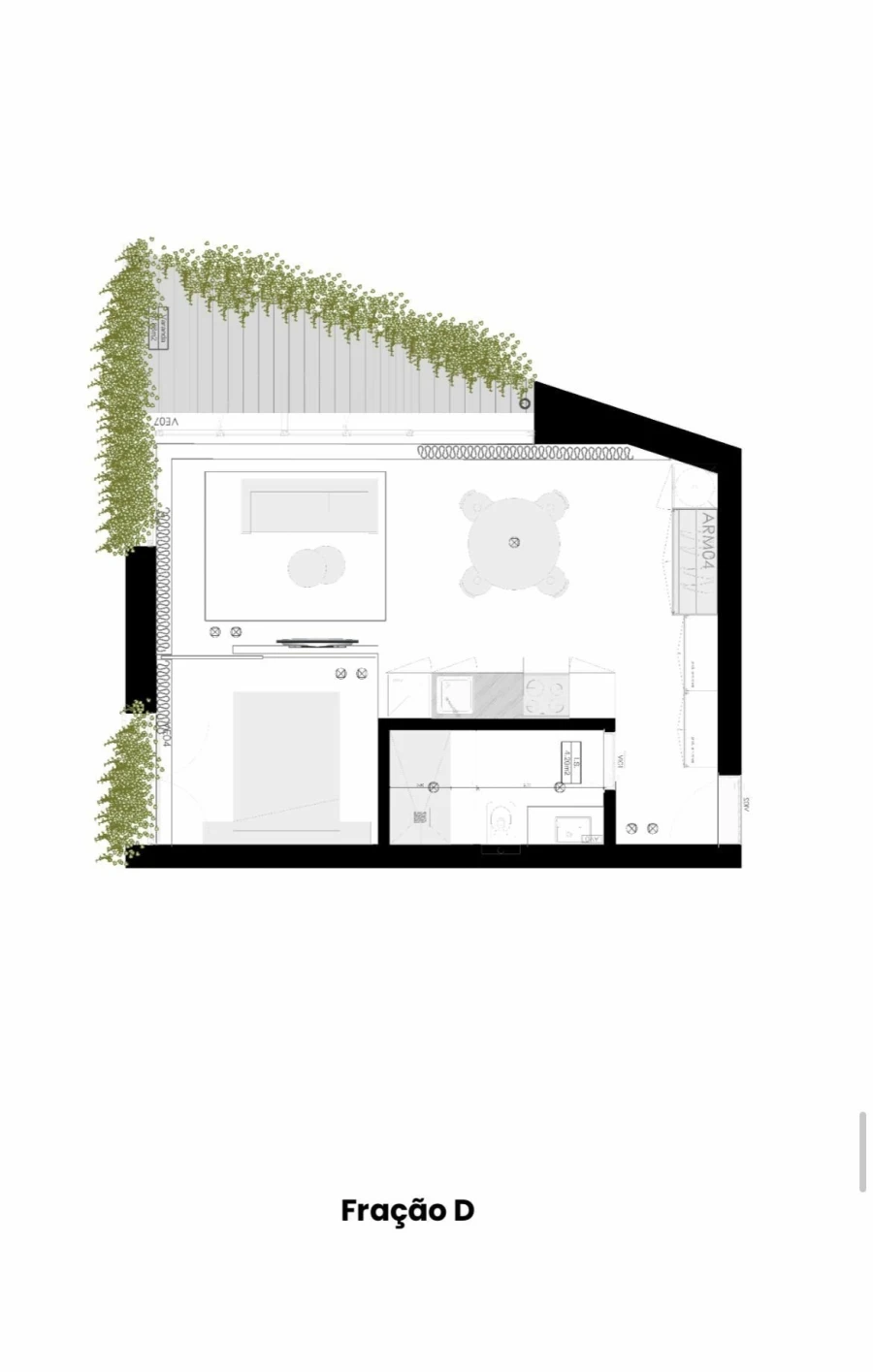 Apartamento T1 para Venda em São Mamede de Infesta e Senhora da Hora Foto 12