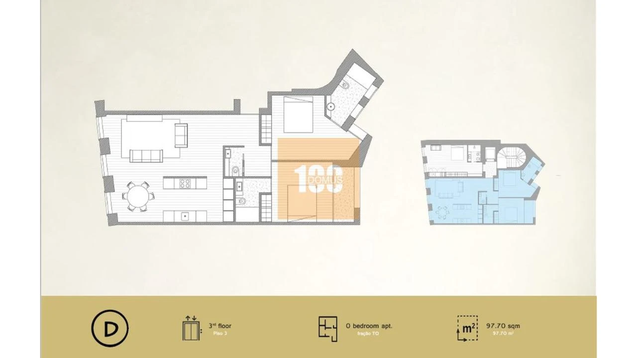 Apartamento T2 para Venda em Cedofeita, Santo Ildefonso, Sé, Miragaia, São Nicolau e Vitória Foto 25