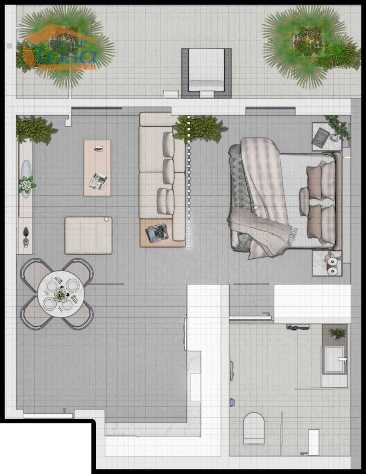 Apartamento T0 para Venda em Armação de Pera Foto 10