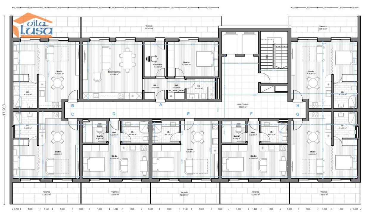 Apartamento T0 para Venda em Armação de Pera Foto 18