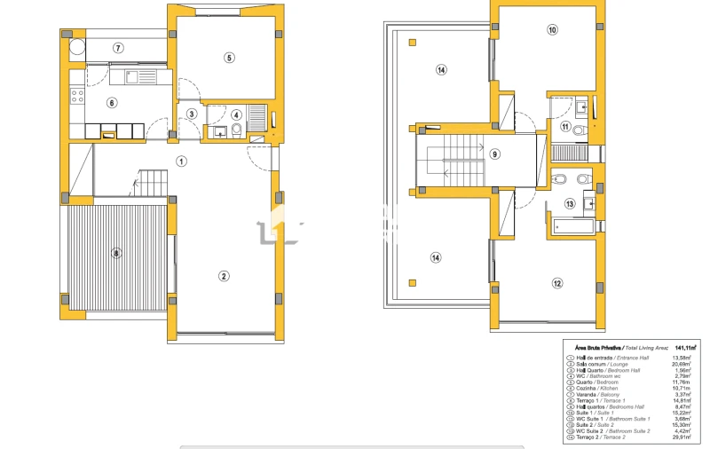 Apartamento T3 para Venda em Quarteira Foto 39
