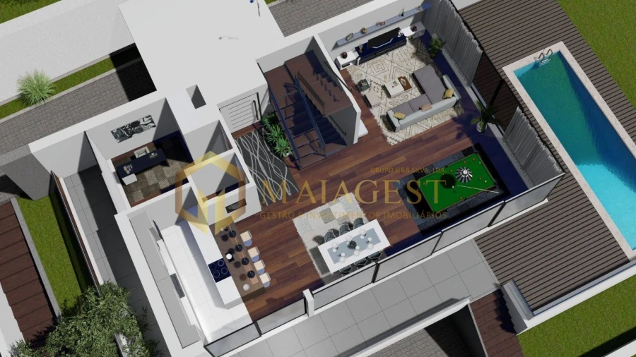 Moradia T4 para Venda em Sandim, Olival, Lever e Crestuma Foto 14