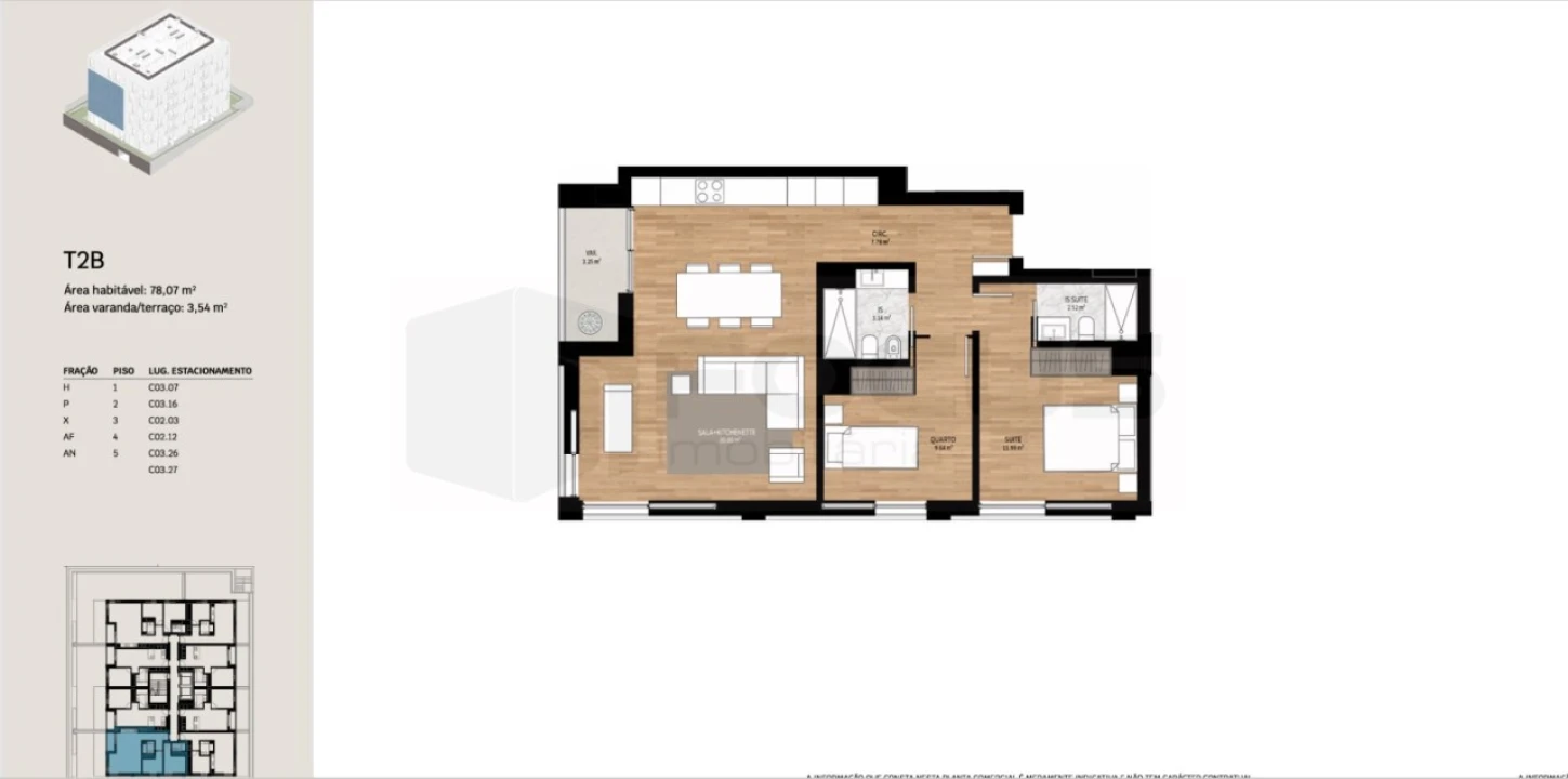 Apartamento T2 para Venda em Glória e Vera Cruz Foto 8