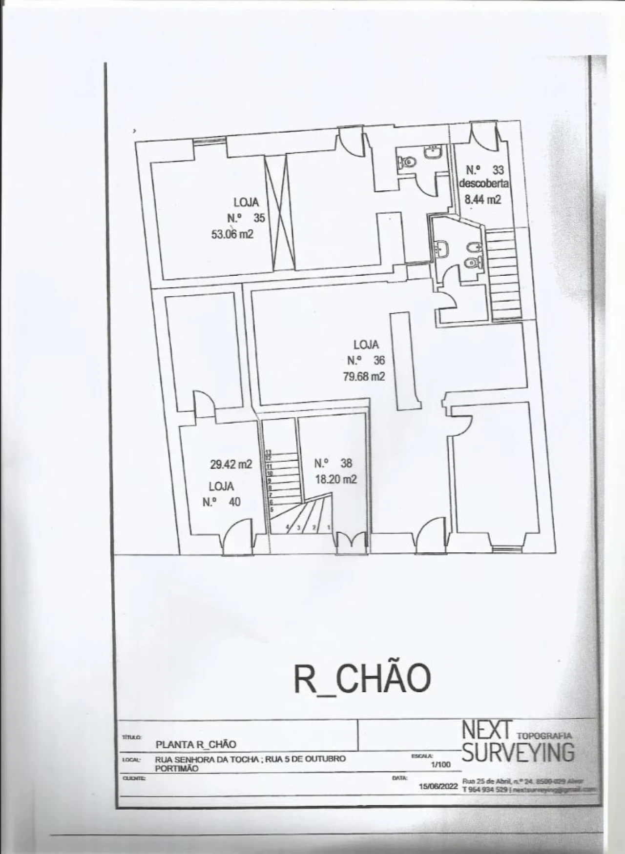 Prédio para Venda em Portimão Planta 2