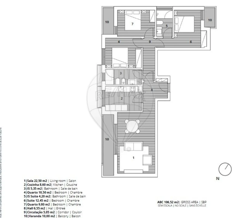 Apartamento T3 para Venda em Santo António dos Cavaleiros e Frielas Foto 9