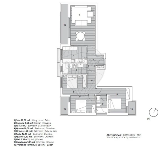 Apartamento T3 para Venda em Santo António dos Cavaleiros e Frielas Foto 9