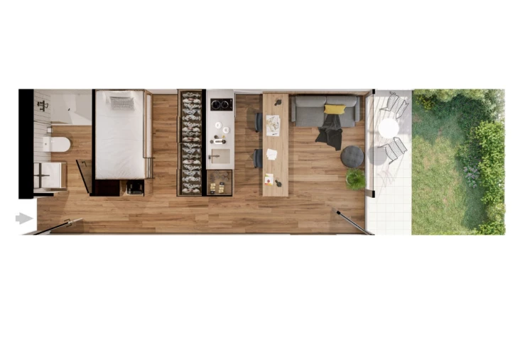 Apartamento para Venda em Bonfim Planta 1