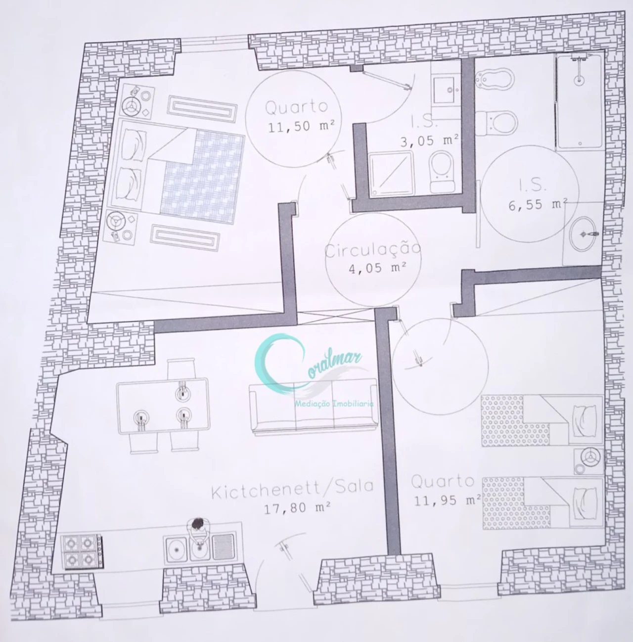 Apartamento T2 para Venda em Veiros Foto 1