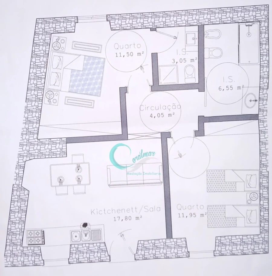 Apartamento T2 para Venda em Veiros Foto 4