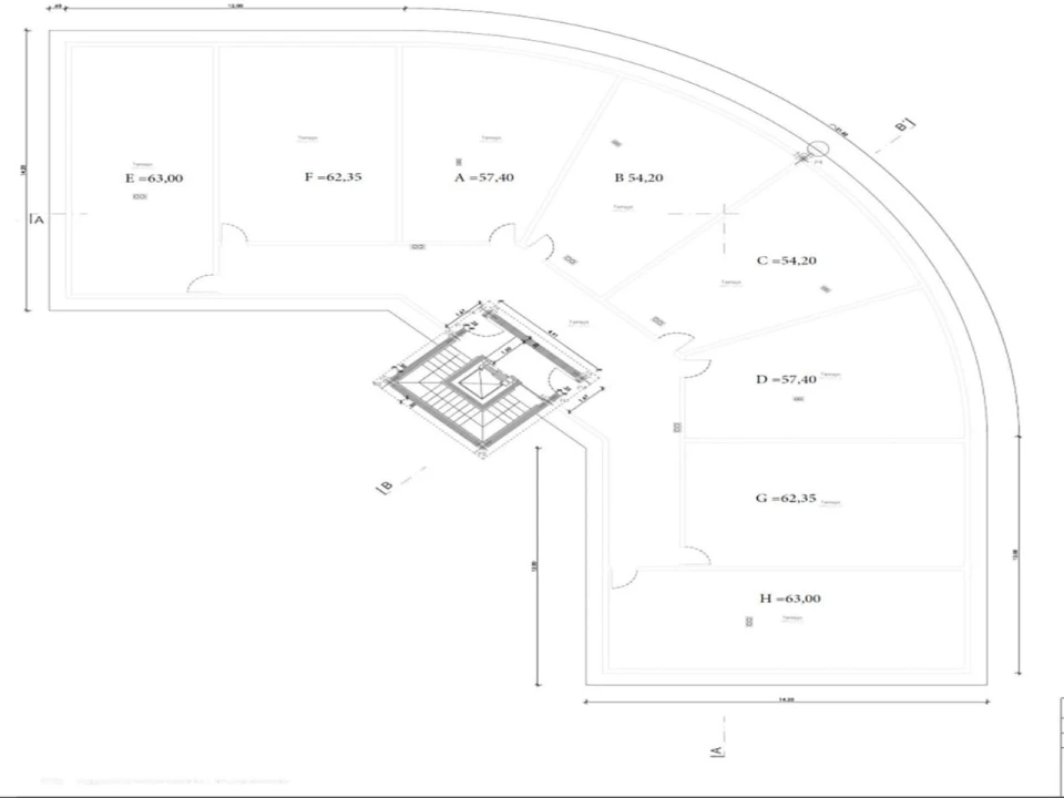 Apartamento T3 para Venda em Lagos (São Sebastião e Santa Maria) Planta 2