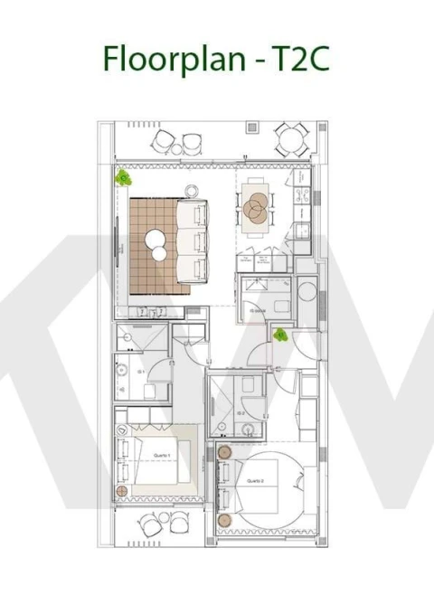 Apartamento T2 para Venda em Altura