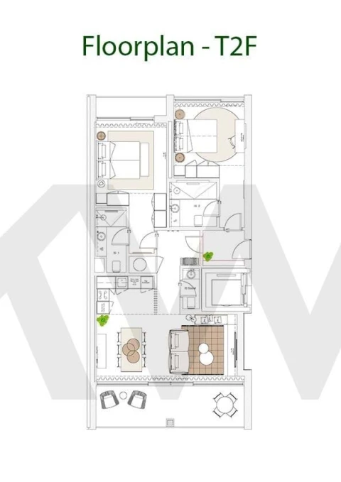 Apartamento T2 para Venda em Altura
