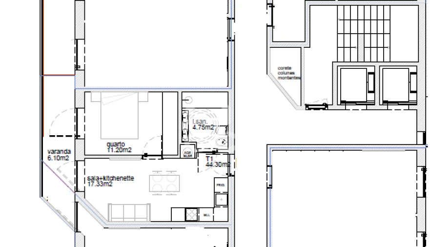 Apartamento T2 para Venda em Chafe Foto 7