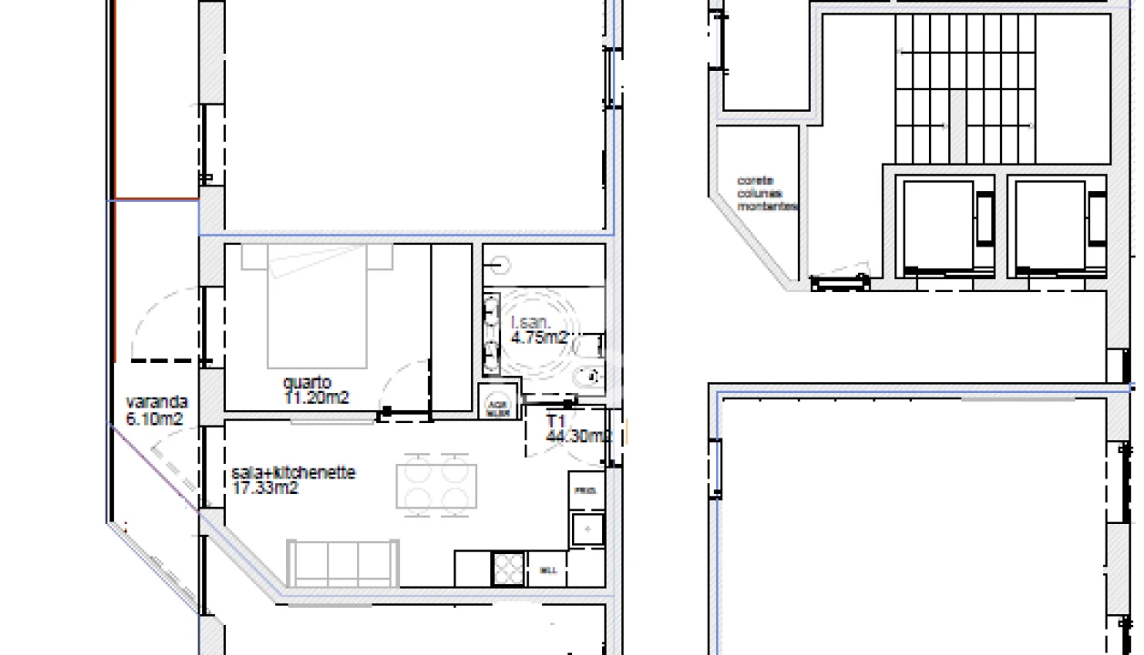 Apartamento T2 para Venda em Chafe Foto 7