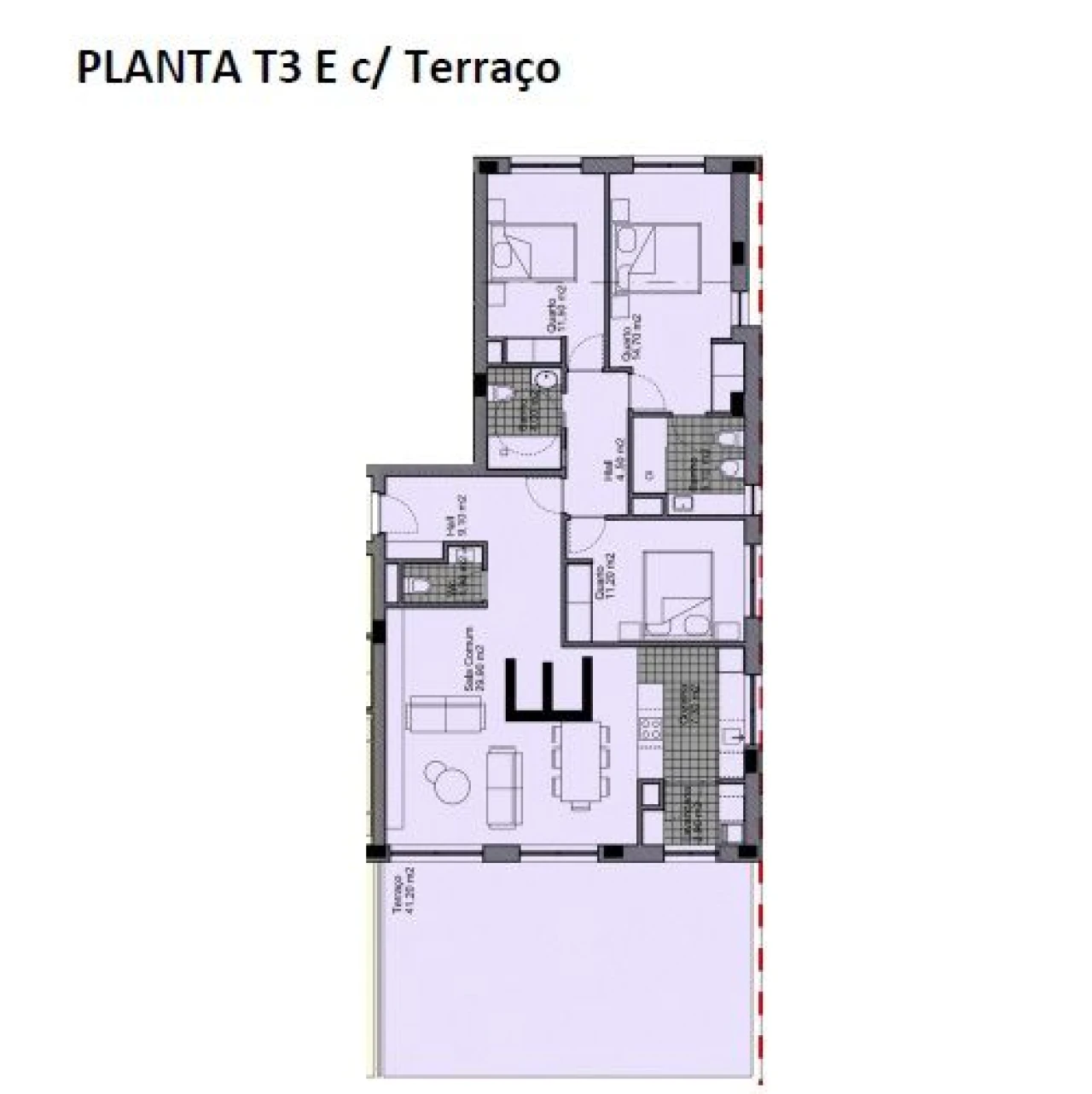 Apartamento T3 para Venda em Ermesinde Foto 11