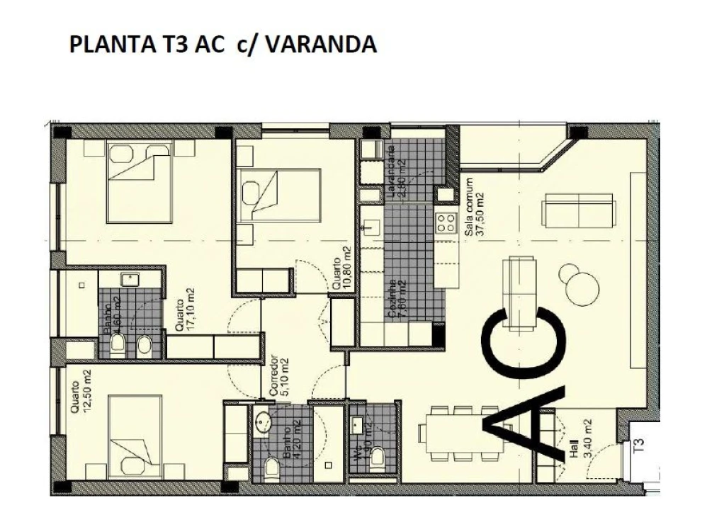 Apartamento T3 para Venda em Ermesinde Foto 11