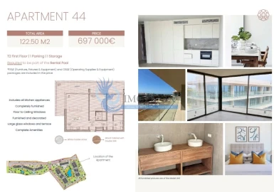 Apartamento T2 para Venda em Estômbar e Parchal