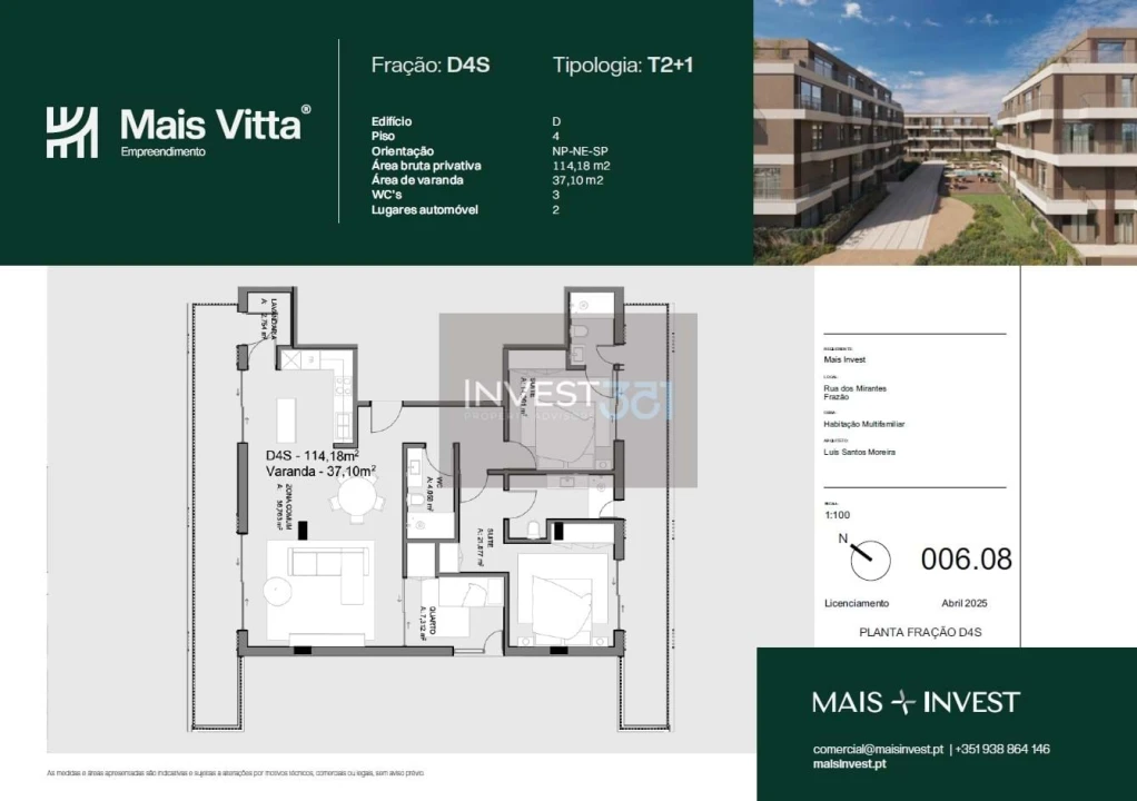 Apartamento T2 para Venda em Paços de Ferreira Foto 17