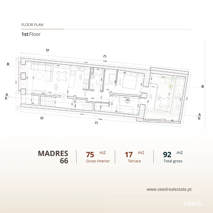 Apartamento T2 para Venda em Estrela Foto 27