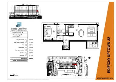 Apartamento T1 para Venda em São Martinho