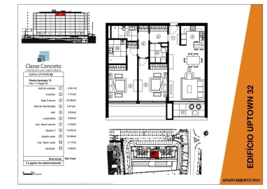 Apartamento T2 para Venda em São Martinho