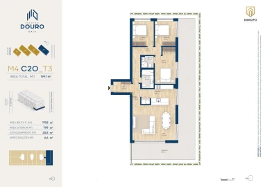Apartamento T3 para Venda em Santa Marinha e São Pedro da Afurada