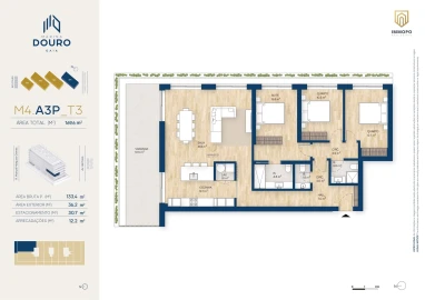 Apartamento T3 para Venda em Santa Marinha e São Pedro da Afurada
