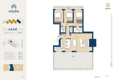 Apartamento T3 para Venda em Santa Marinha e São Pedro da Afurada