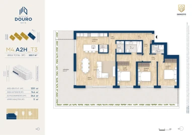 Apartamento T3 para Venda em Santa Marinha e São Pedro da Afurada