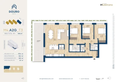 Apartamento T3 para Venda em Santa Marinha e São Pedro da Afurada