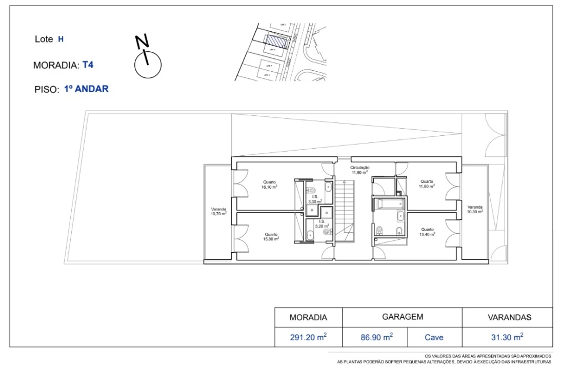 Moradia T4 para Venda em Tavarede Foto 33
