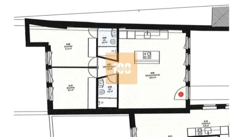 Apartamento T2 para Venda em Cedofeita, Santo Ildefonso, Sé, Miragaia, São Nicolau e Vitória