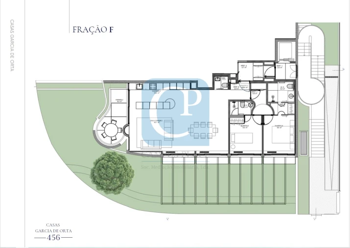 Apartamento T2 para Venda em Aldoar, Foz do Douro e Nevogilde Planta 1