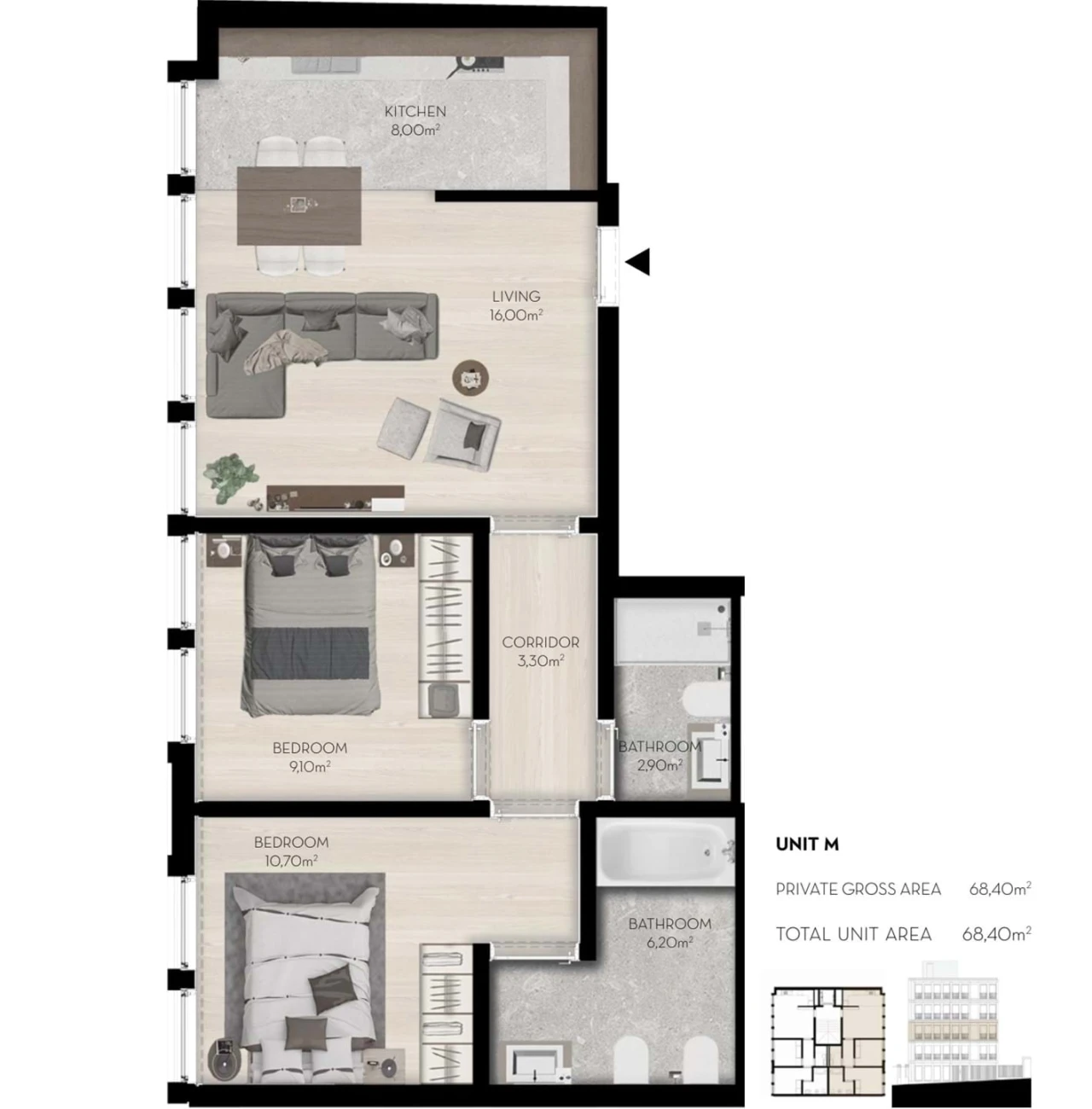 Apartamento T2 para Venda em Aboadela, Sanche e Várzea Foto 11