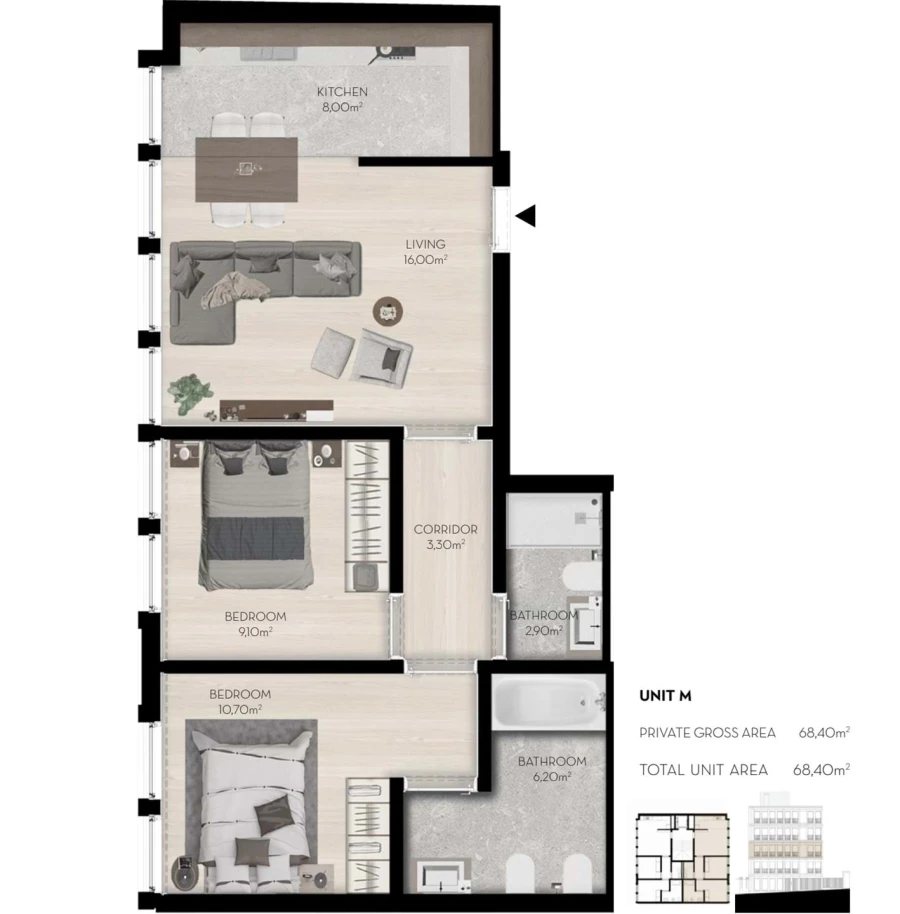 Apartamento T2 para Venda em Aboadela, Sanche e Várzea Foto 11