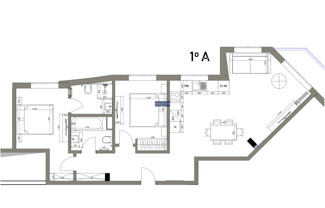 Apartamento T2 para Venda em Armação de Pera Foto 23