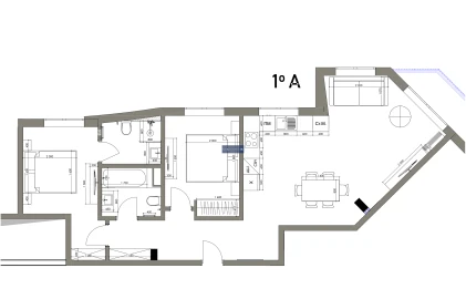 Apartamento T2 para Venda em Armação de Pera