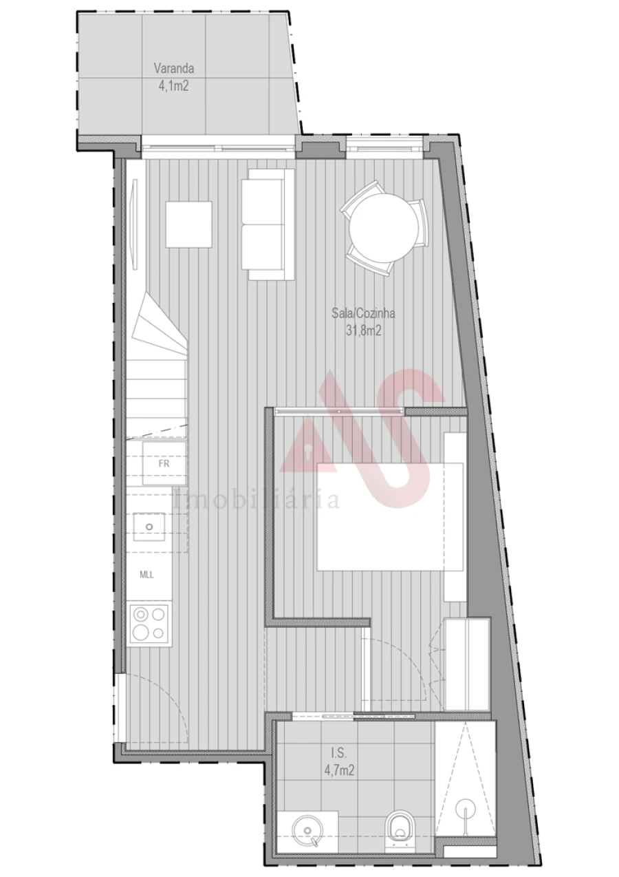 Apartamento T2 para Venda em Paranhos Foto 8