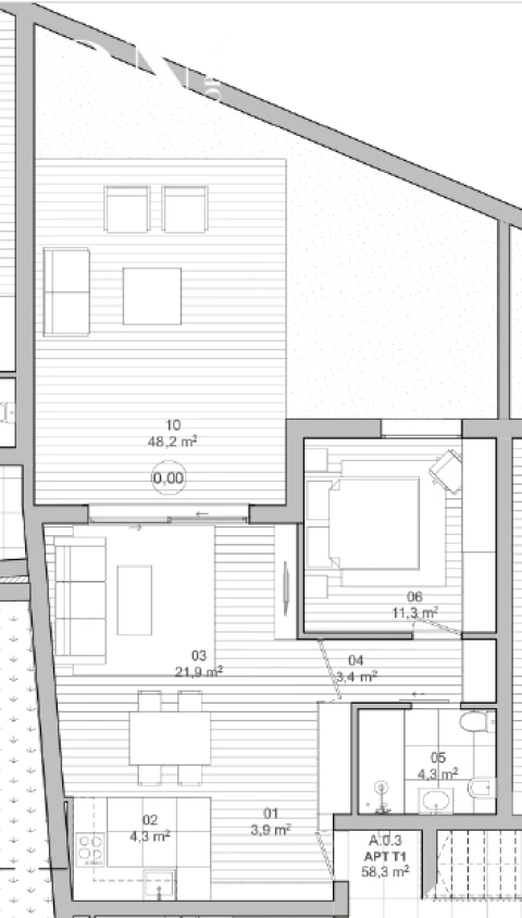 Apartamento T1 para Venda em Matosinhos e Leça da Palmeira