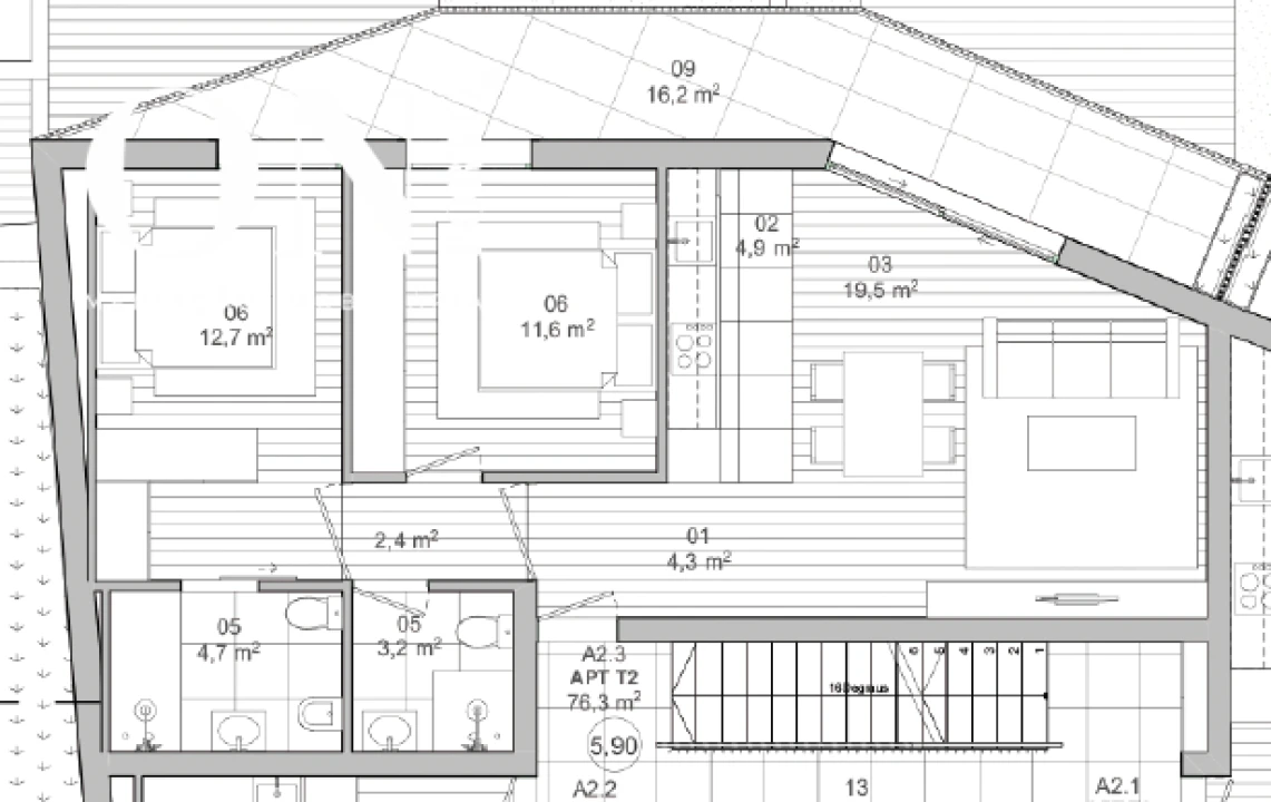 Apartamento T2 para Venda em Matosinhos e Leça da Palmeira Foto 16