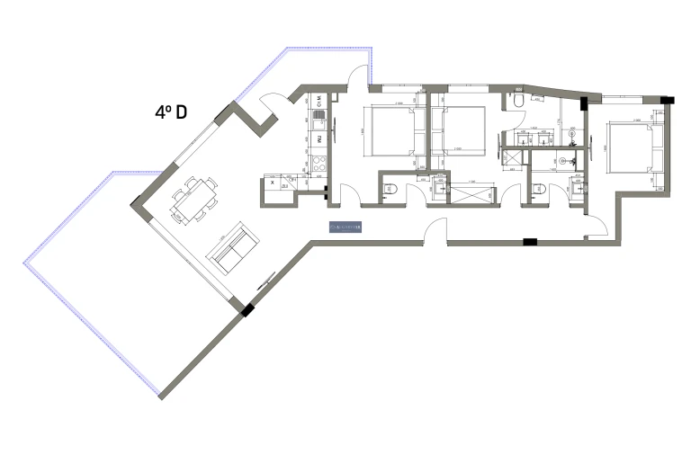 Apartamento T3 para Venda em Armação de Pera Foto 13
